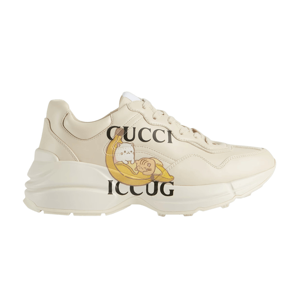 Bananya x Gucci Wmns Rhyton 'Ivory' - 1