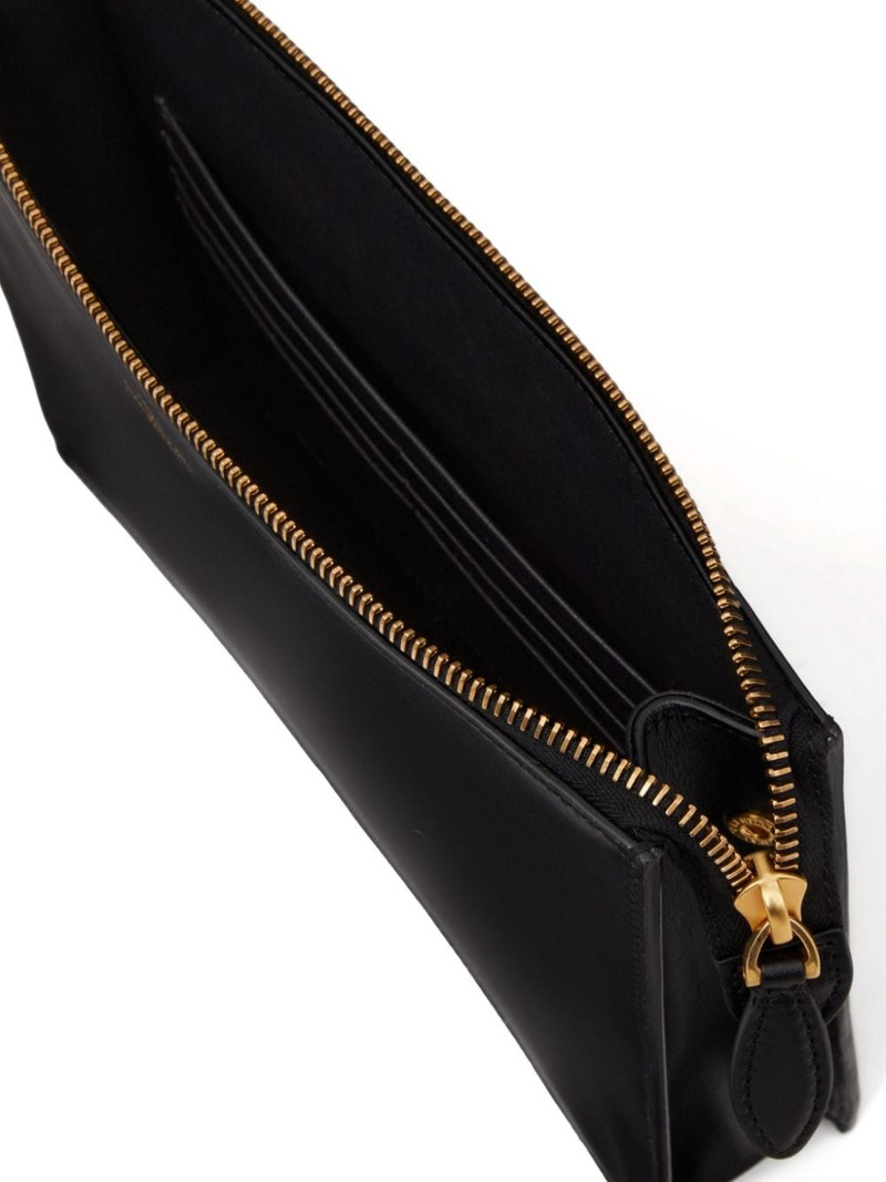 HANDLE FLAT POUCH   VALENTINO GARAVANI  IDENTITY VITELLO  BR 6