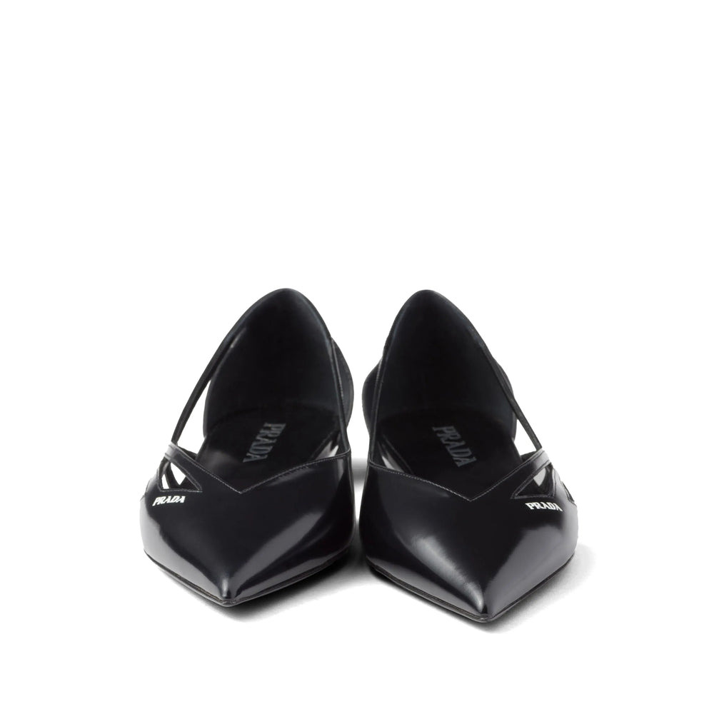 Prada Black Ballet Flats Women - 5