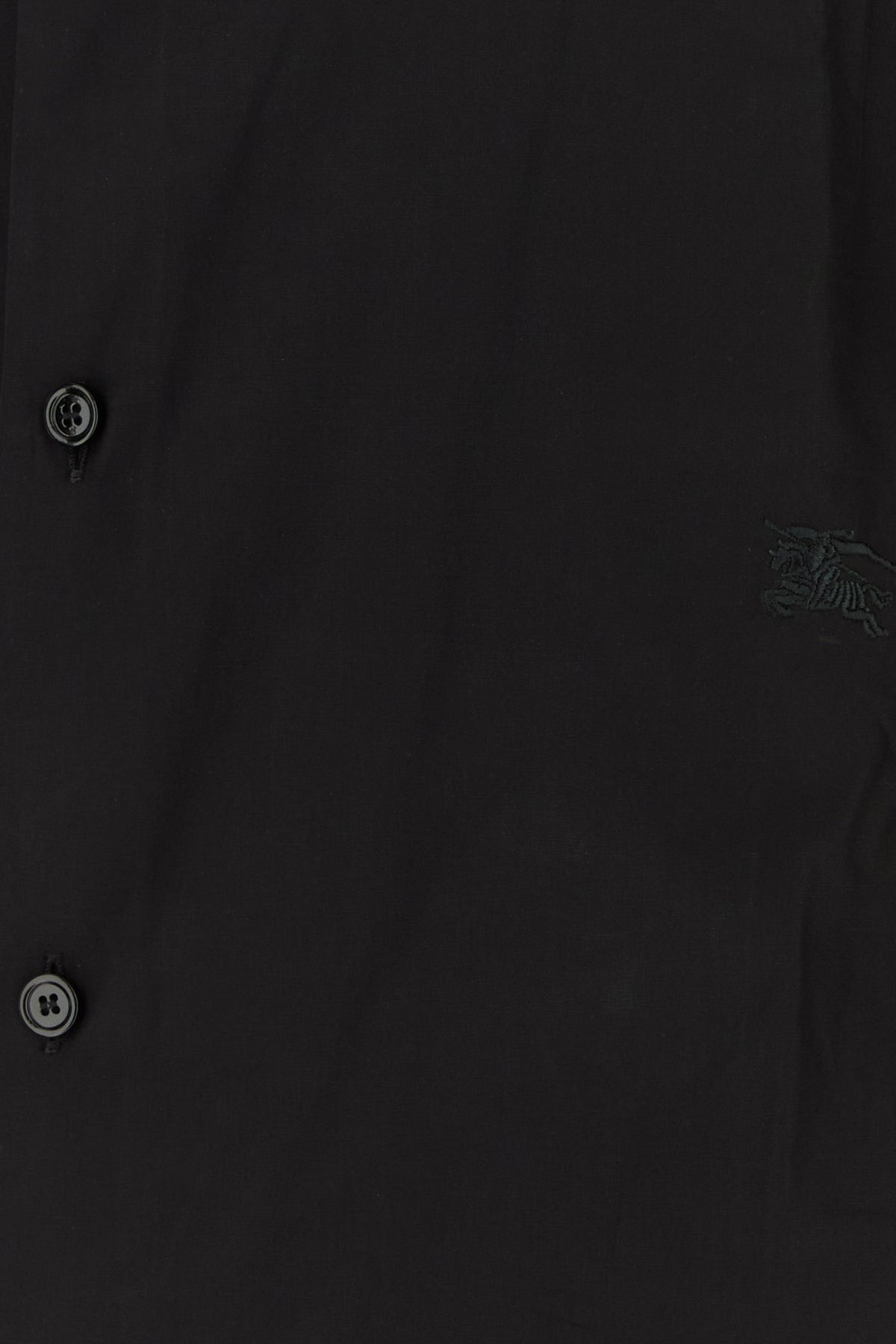 Black poplin shirt - 3