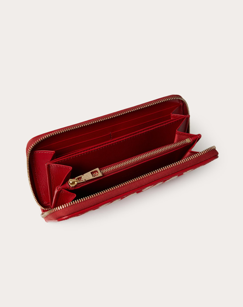 Valentino TOILE ICONOGRAPHE ZIPPER WALLET outlook