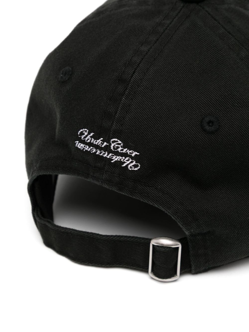 embroidered cap - 2