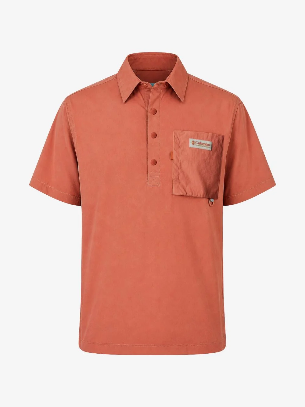 Cove Beach™ logo-patch chest-pocket shirt - 1