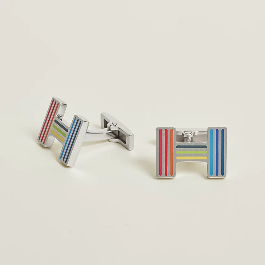 Quizz Rainbow cufflinks - 1