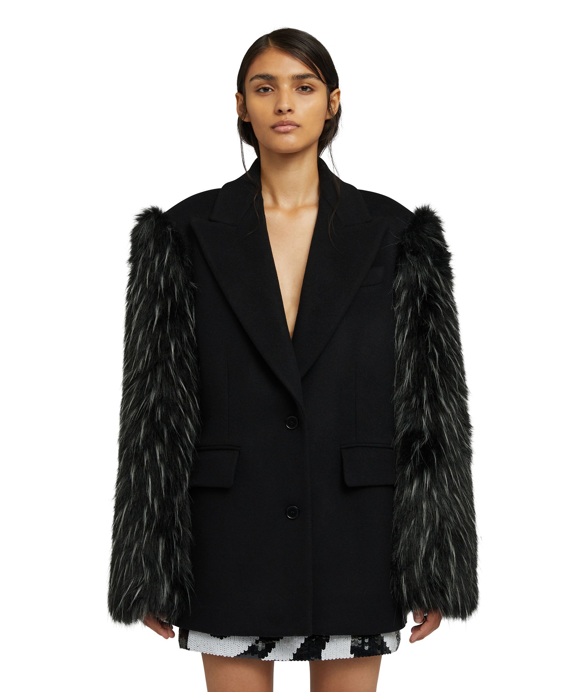 "Compact Wool felt" jacket - 2