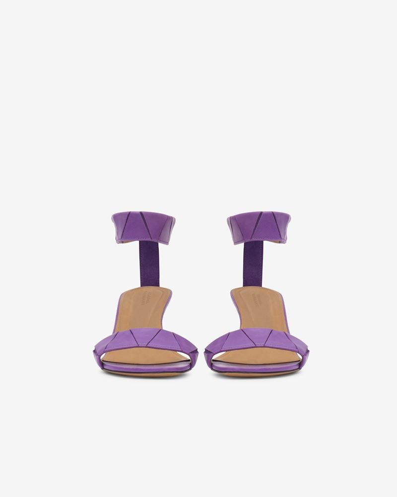 ARELY LEATHER SANDALS 5