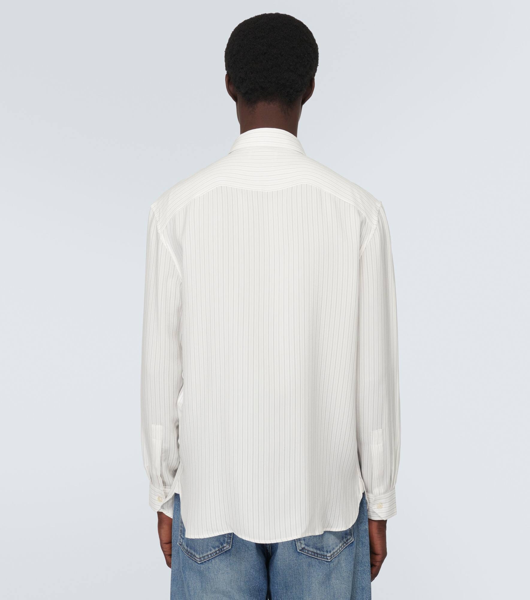 Striped cotton shirt - 4