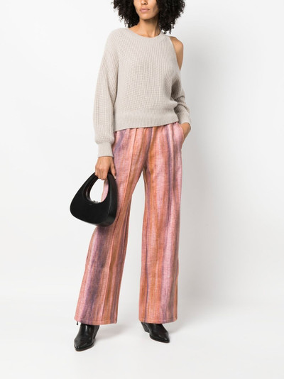 Andersson Bell tie-dye drawstring trousers outlook