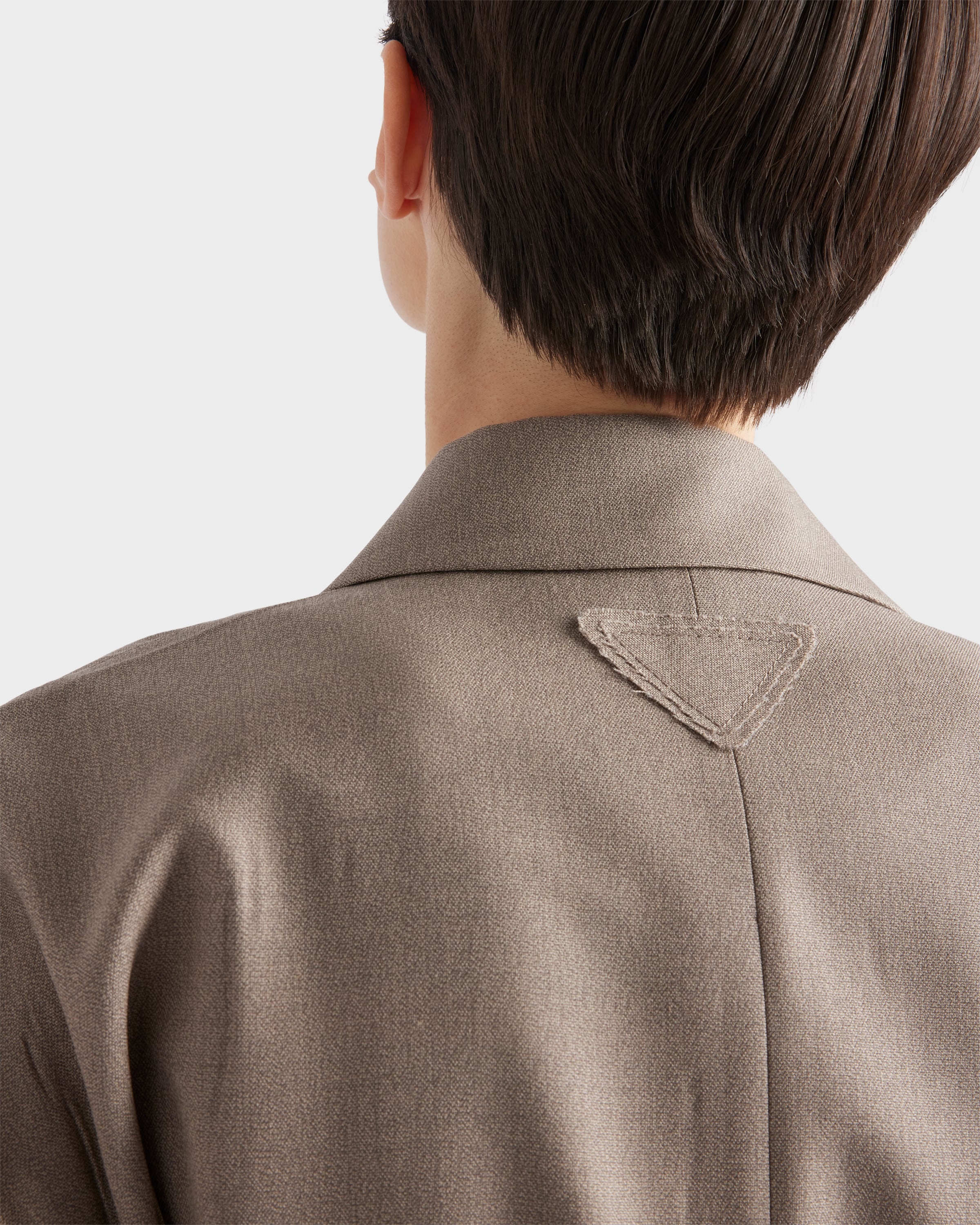 Mouliné wool blouson jacket - 4