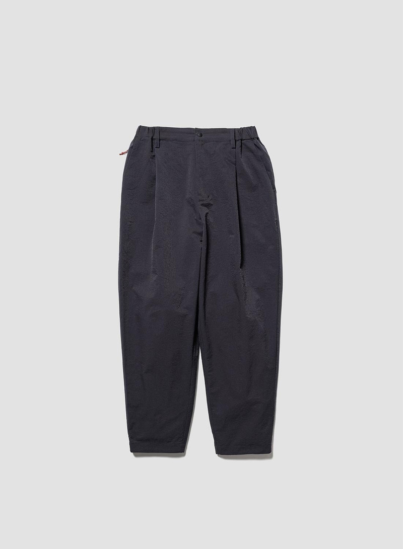 Nanga Air Cloth Comfy Tuck Tapered Pants in Black 1