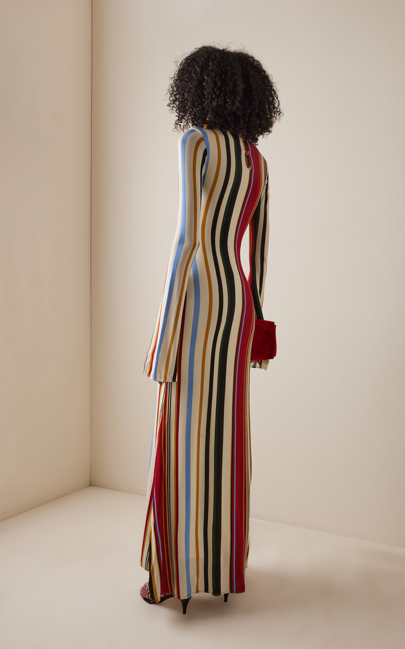 Amay Striped Knit Maxi Dress multi 4