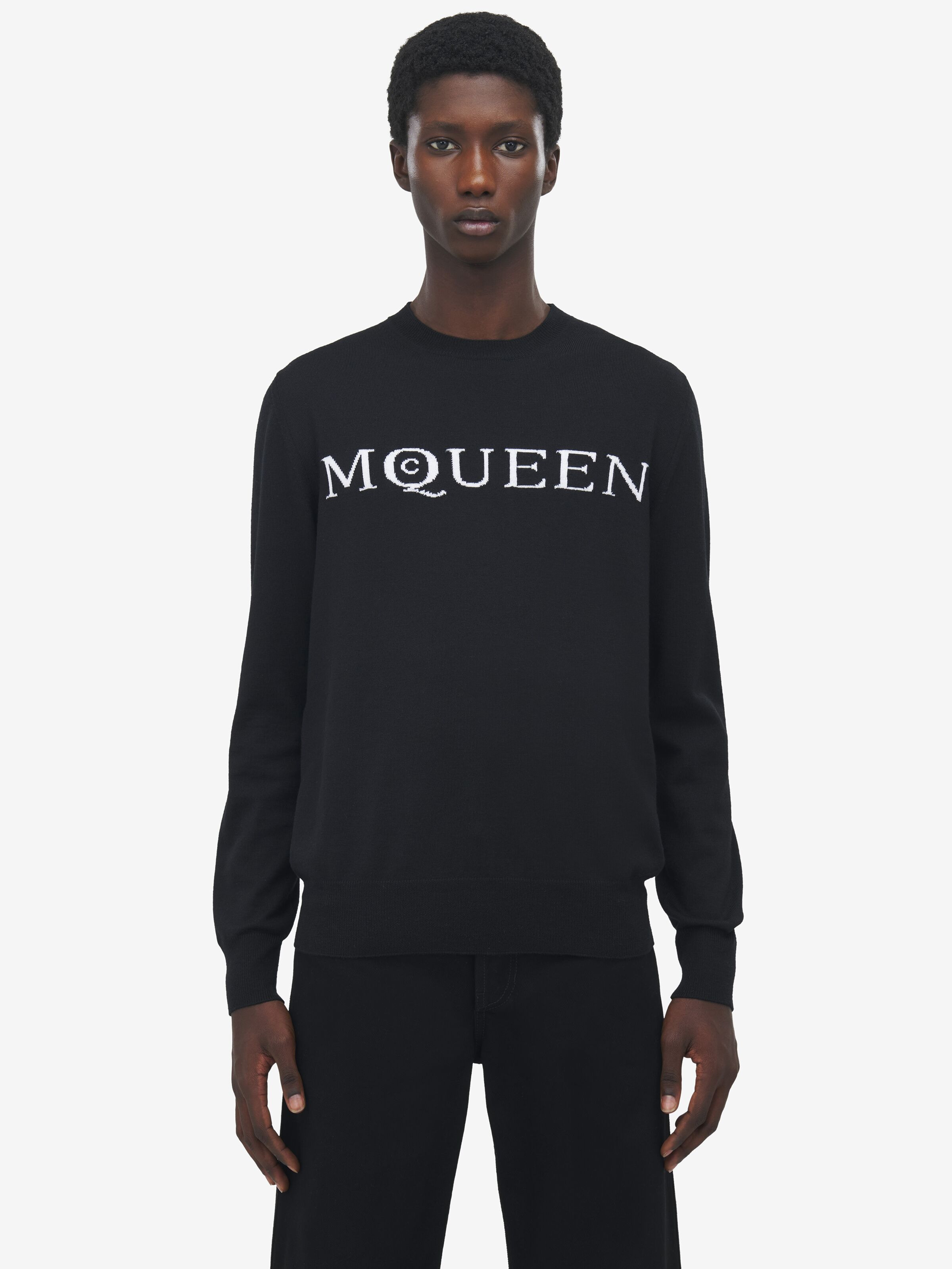 Merino Wool McQueen Logo Jumper - 2