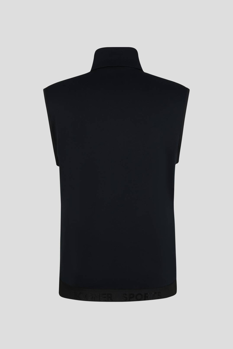 TAMINO MID-LAYER WAISTCOAT IN BLACK 6