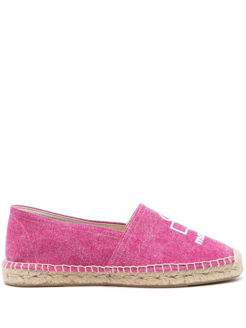 Canae logo-embroidered espadrilles - 1