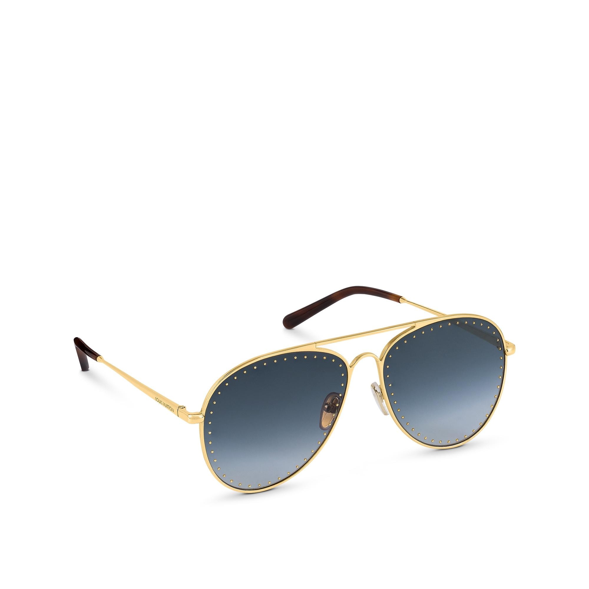 LV Trunk Pilot Sunglasses - 1