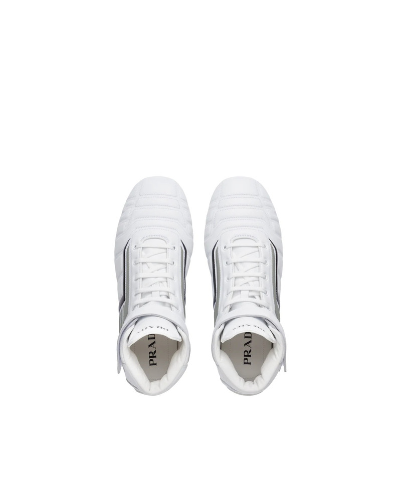 Prada Rev leather high-top sneakers 4