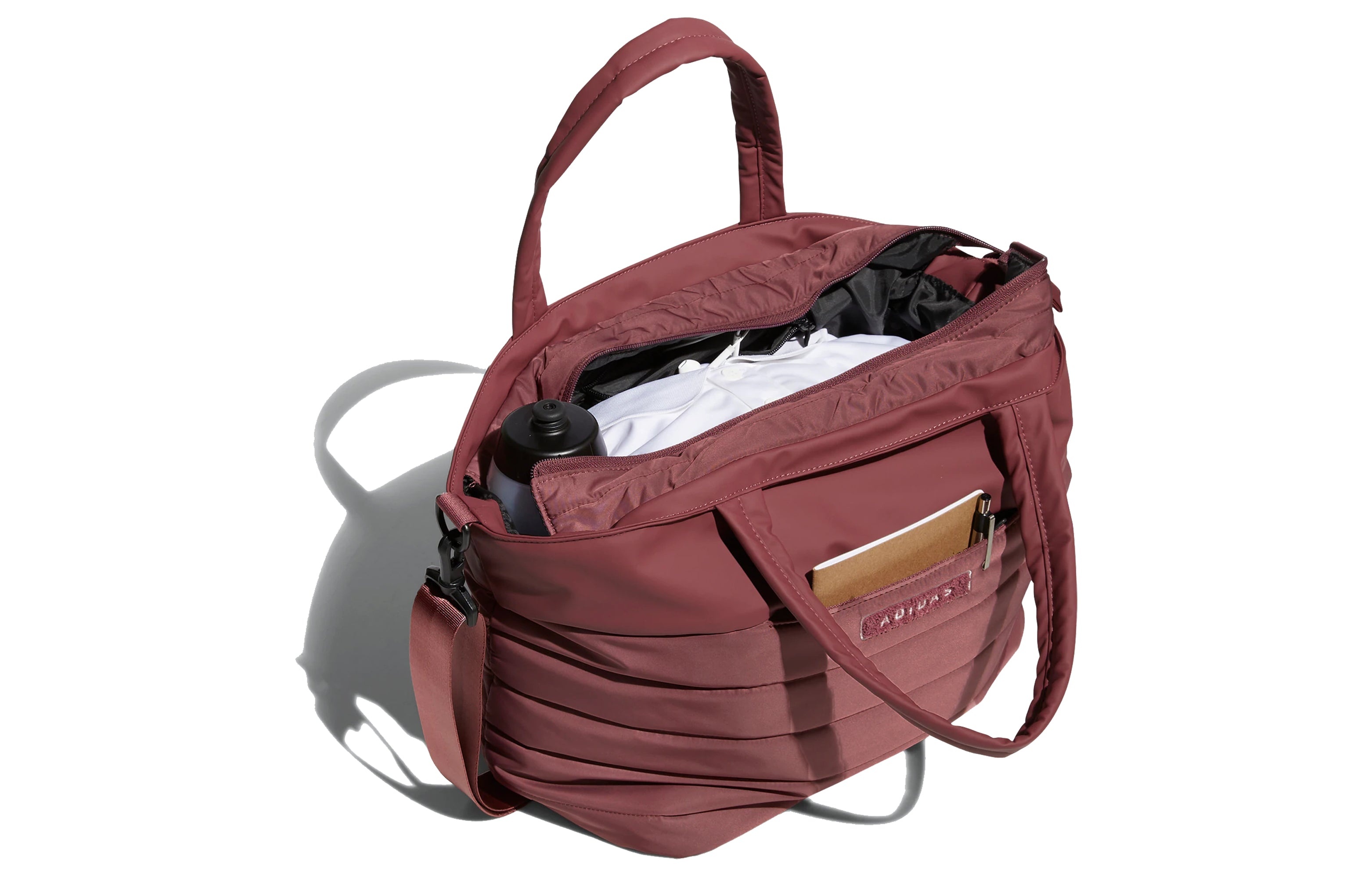 Burgundy adidas bag clearance