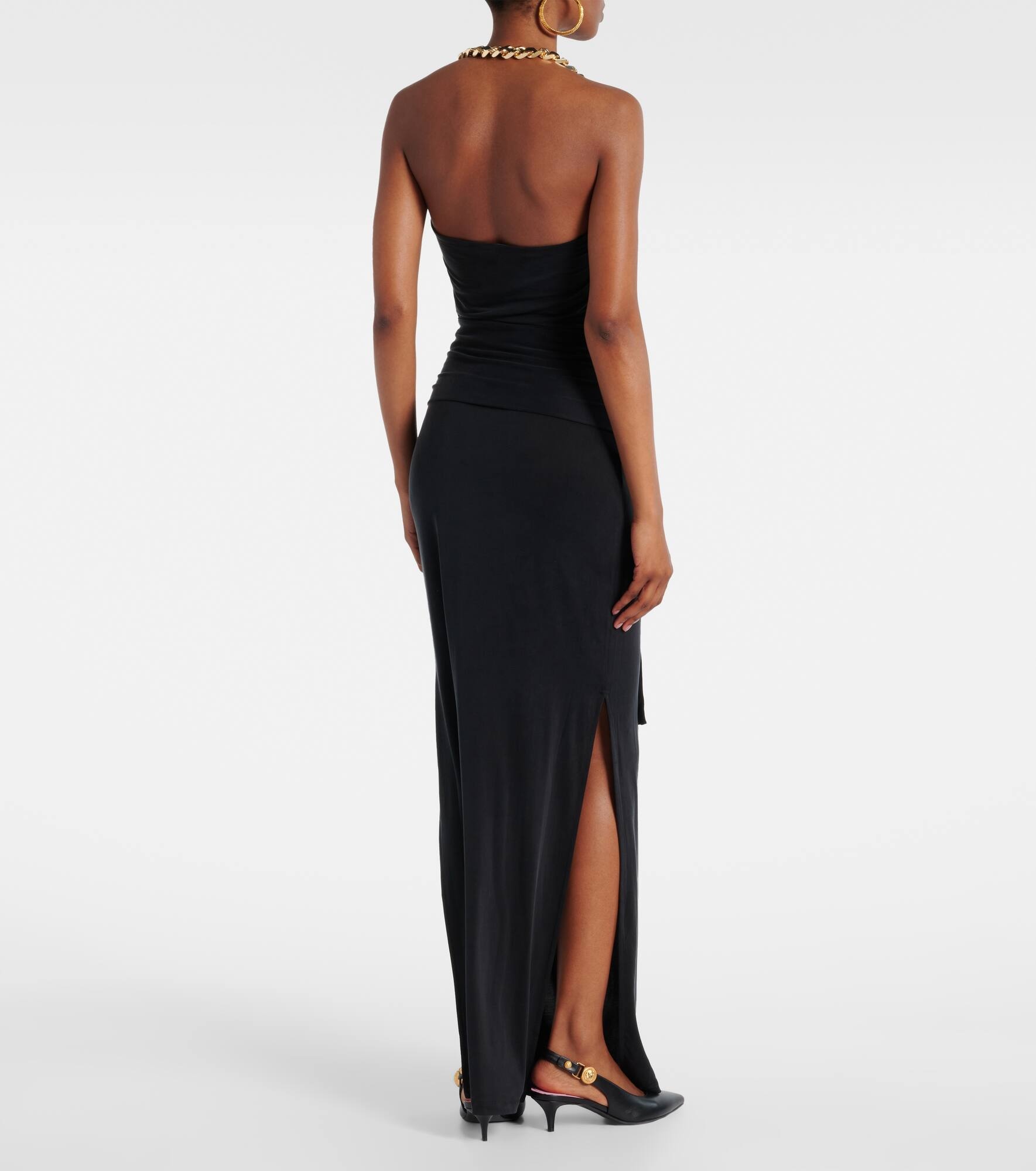Draped gathered gown - 3
