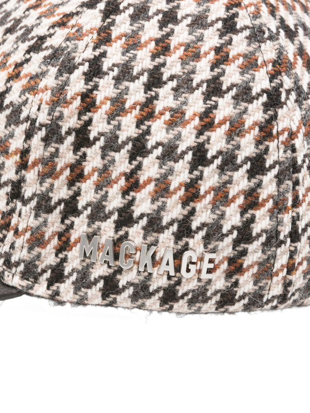 houndstooth cap - 3