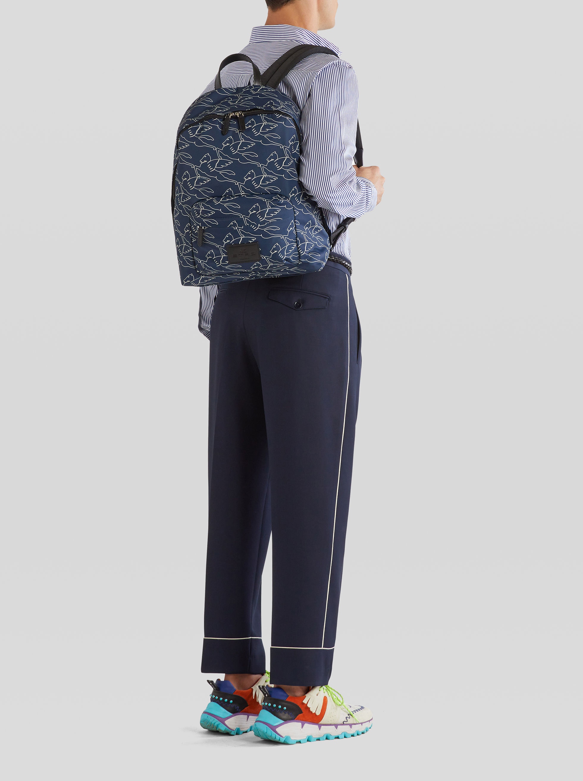PEGASO PRINT NYLON BACKPACK - 2