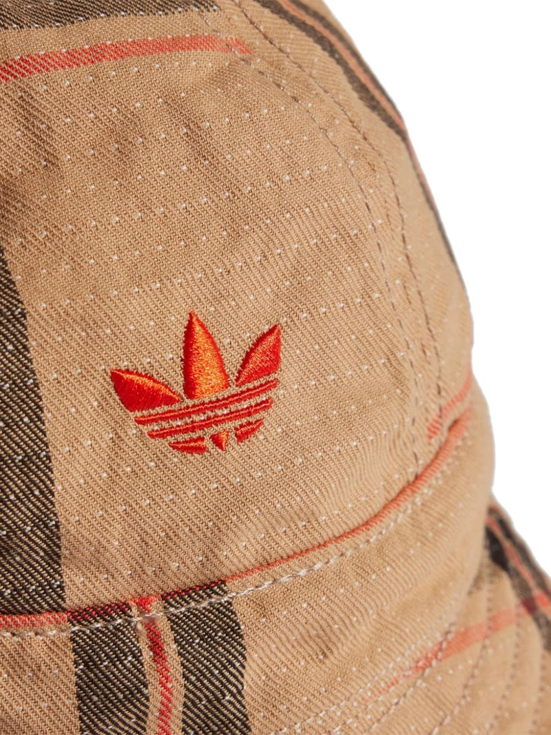 x Wales Bonner check-print bucket hat 3