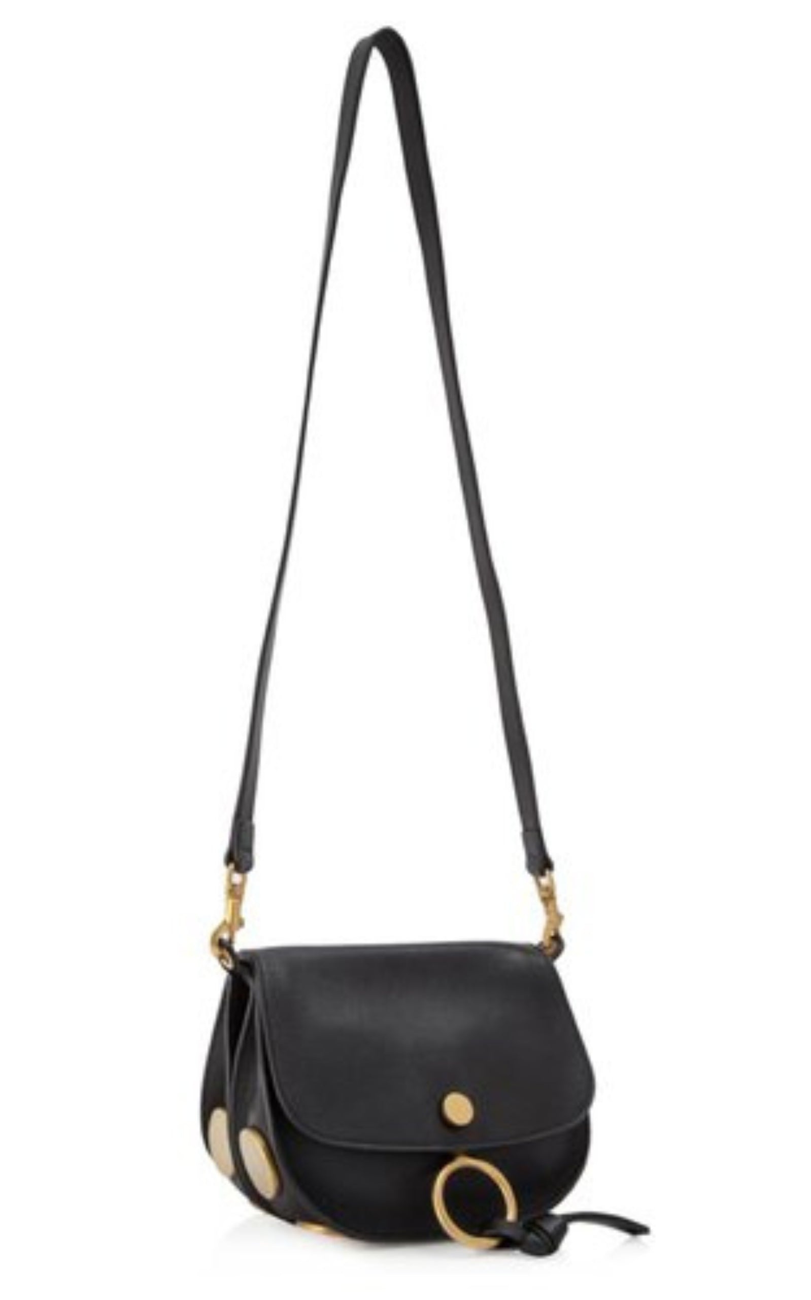 Kurtis Black Leather and Suede Bag - 2