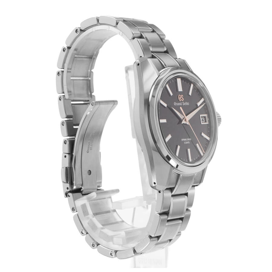 Grand Seiko - Pre-owned Grand Seiko Heritage Collection Automatic Black Dial Men's Watch SLGA013G - 7