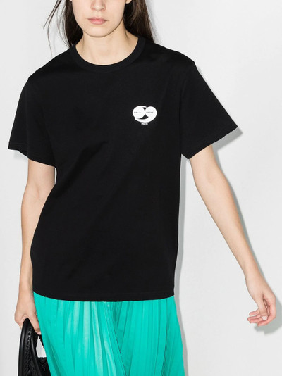 Givenchy slogan print T-shirt outlook