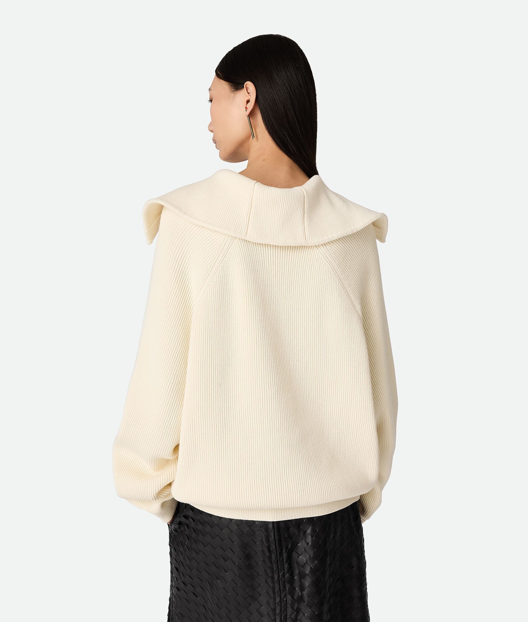 Cotton Rib Cardigan - 3