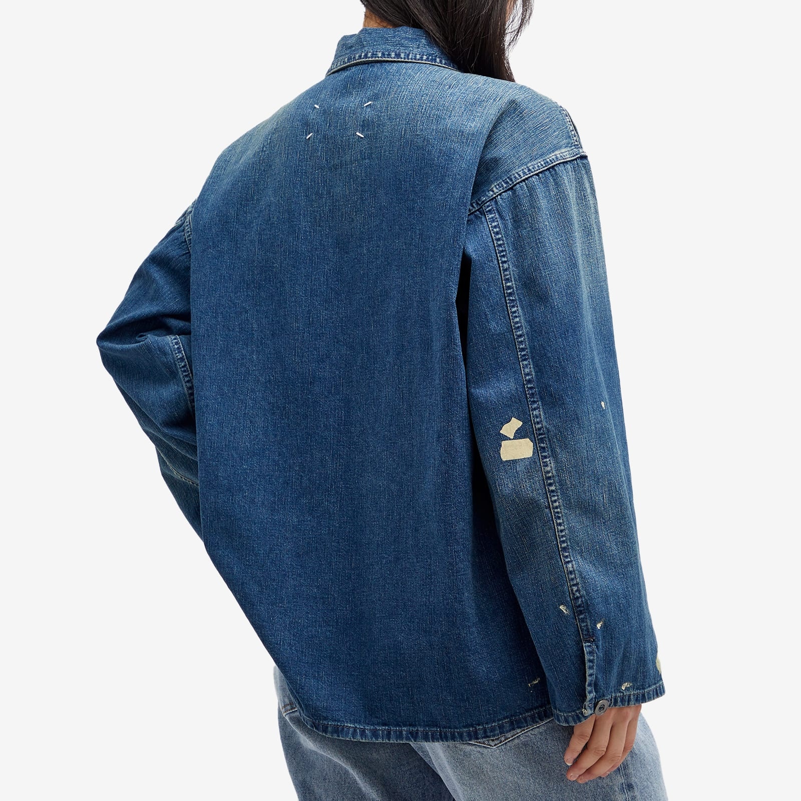 Maison Margiela Pull Over Denim Shirt - 3