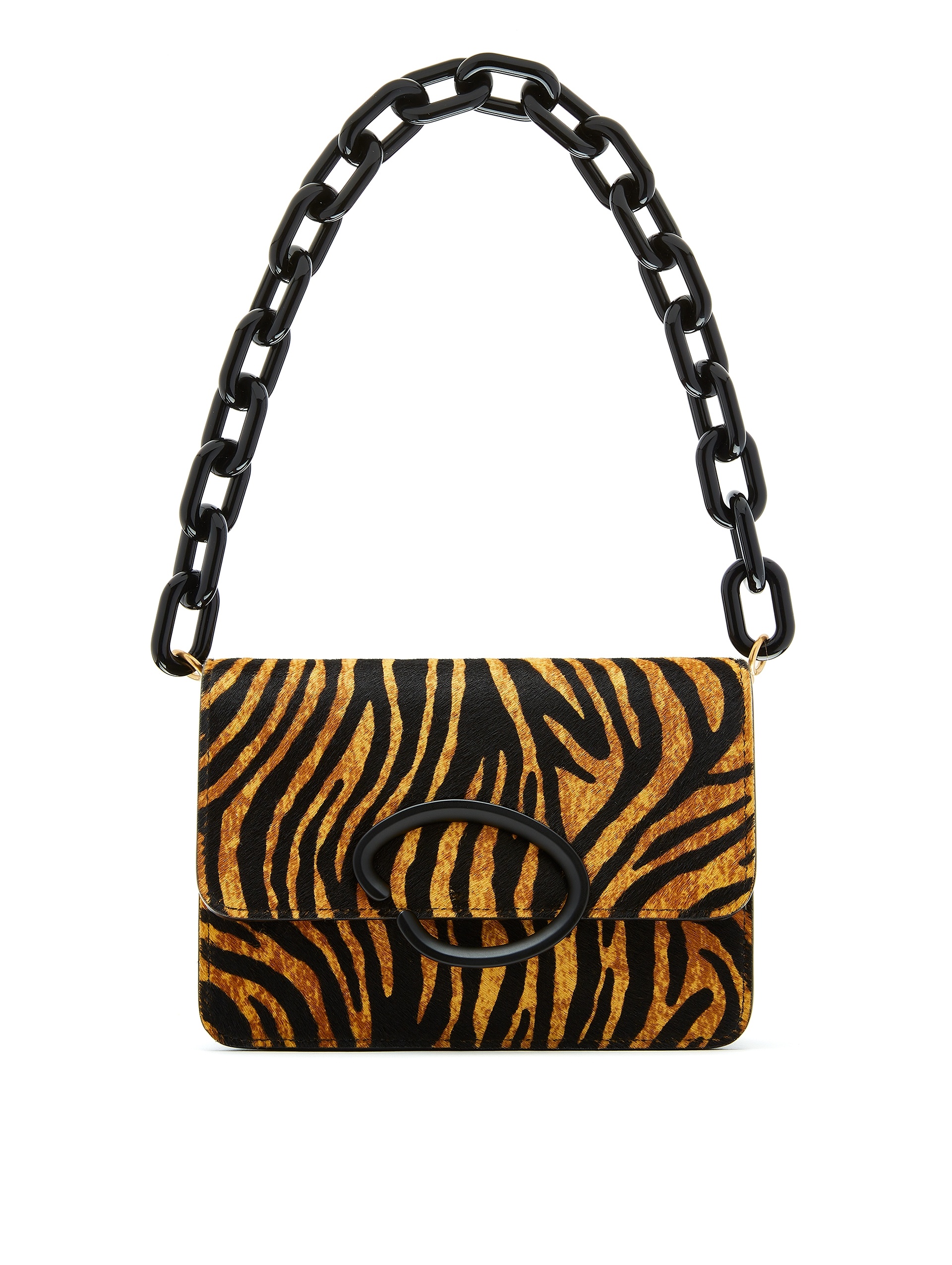 TIGER PRINTED HAIRCALF O POCHETTE - 1