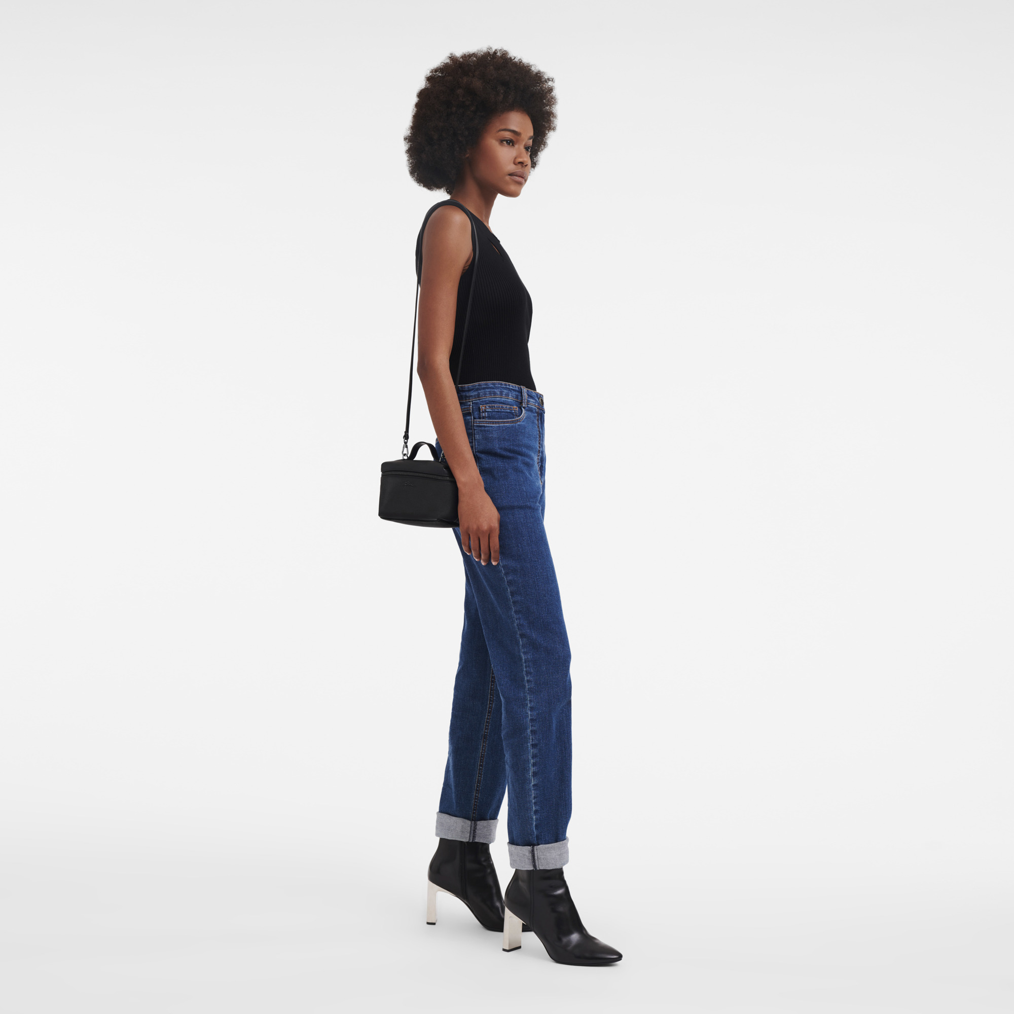 Le Pliage Xtra XS Vanity Black - Leather - 2