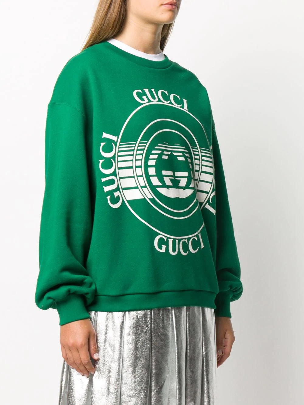 Gucci disk print oversized sweatshirt - 3