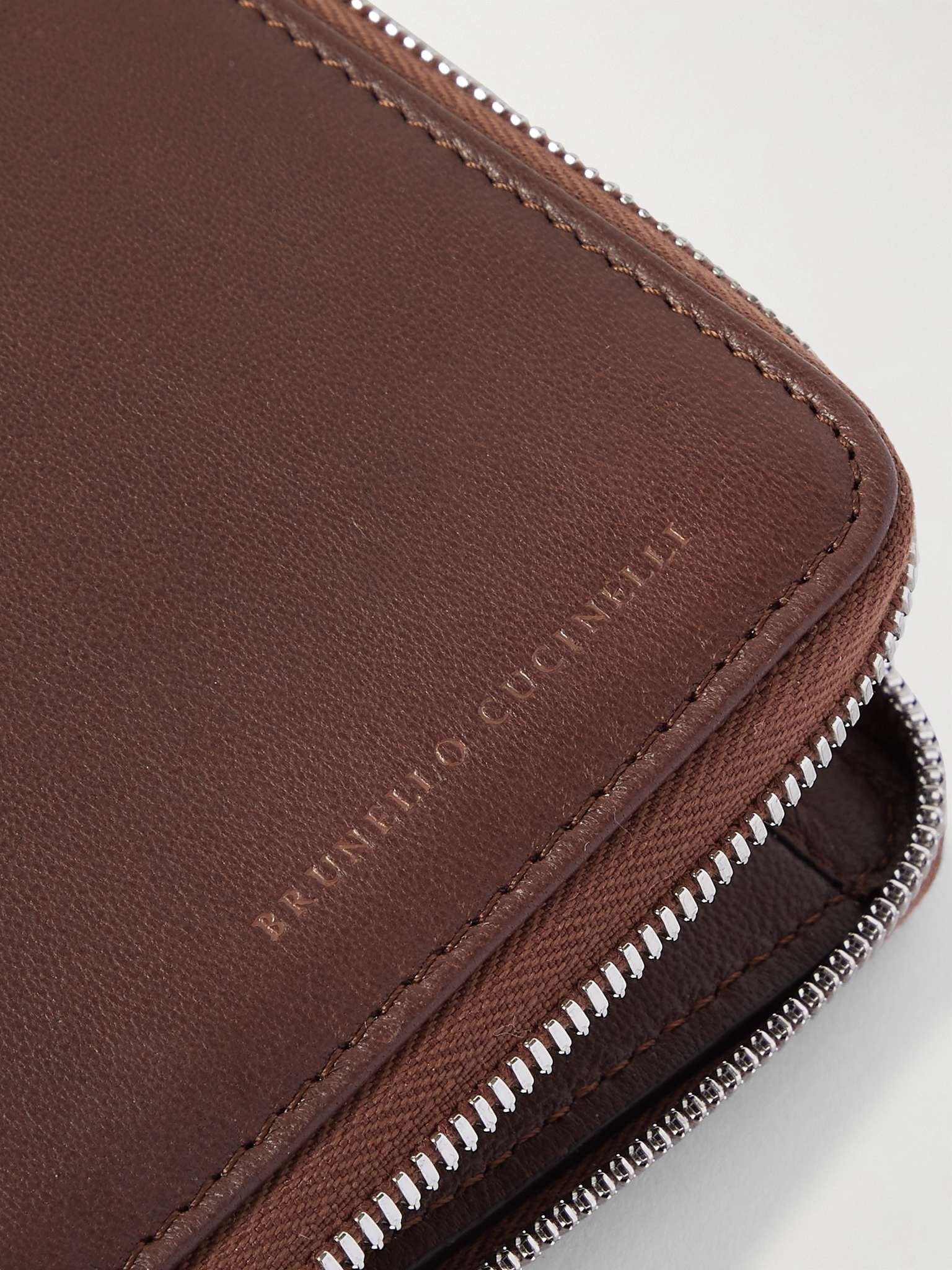 Leather Zip-Around Wallet - 4