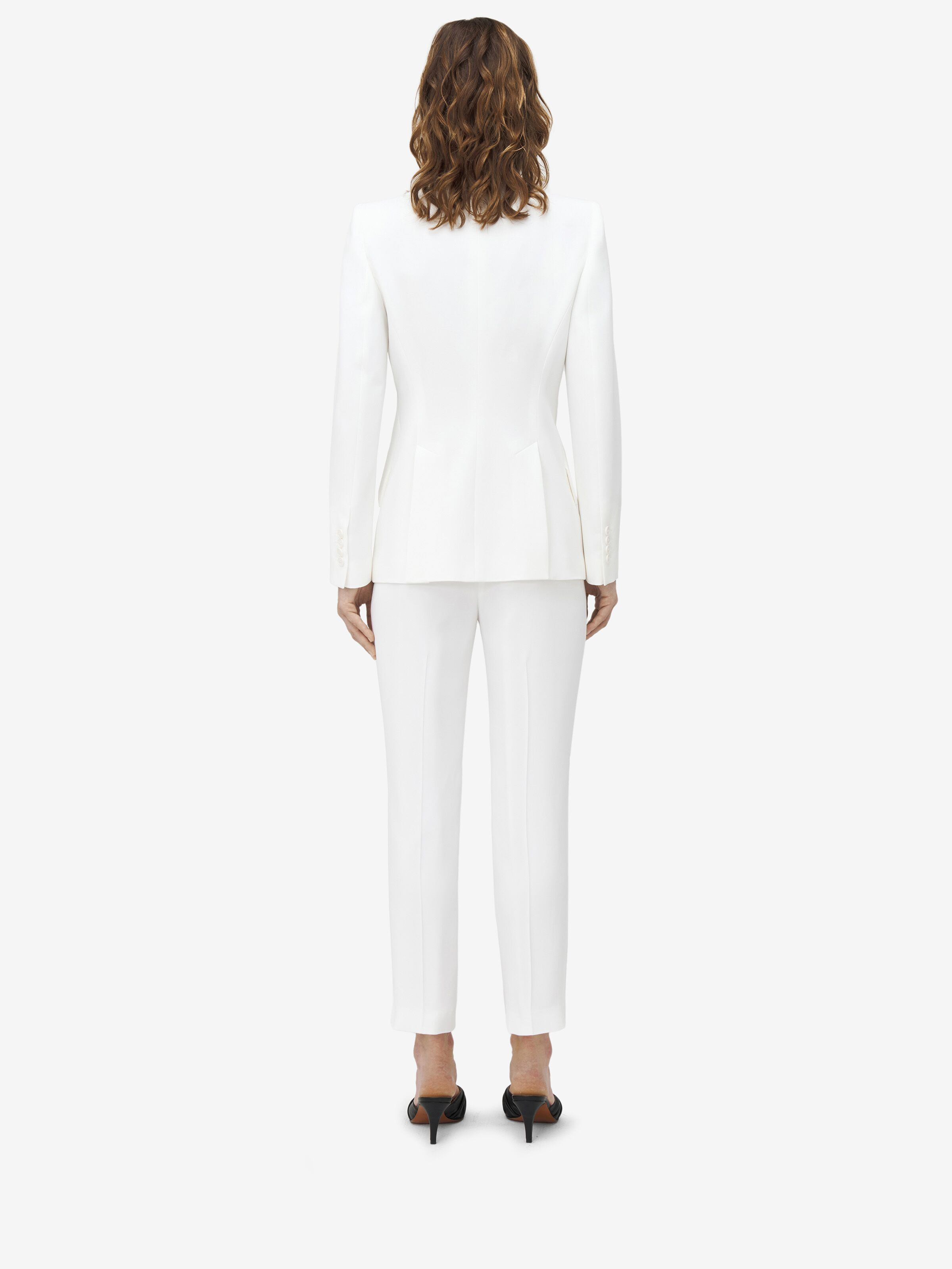 Peak Shoulder Embellished Jacket - 4