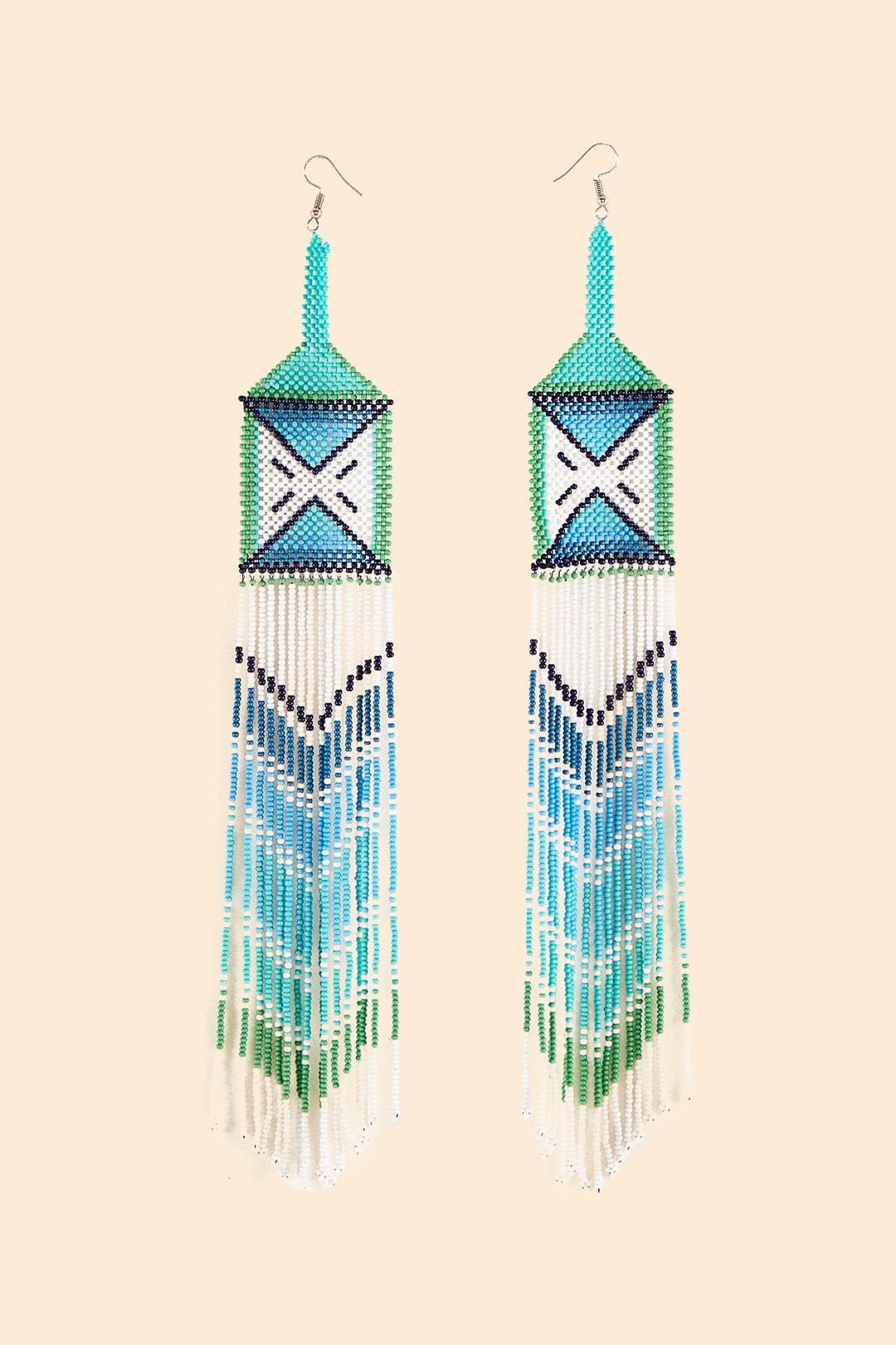 Yawanawa Maxi Beaded Earrings - 3