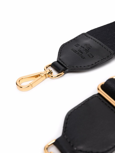 Etro logo-engraved bag strap outlook