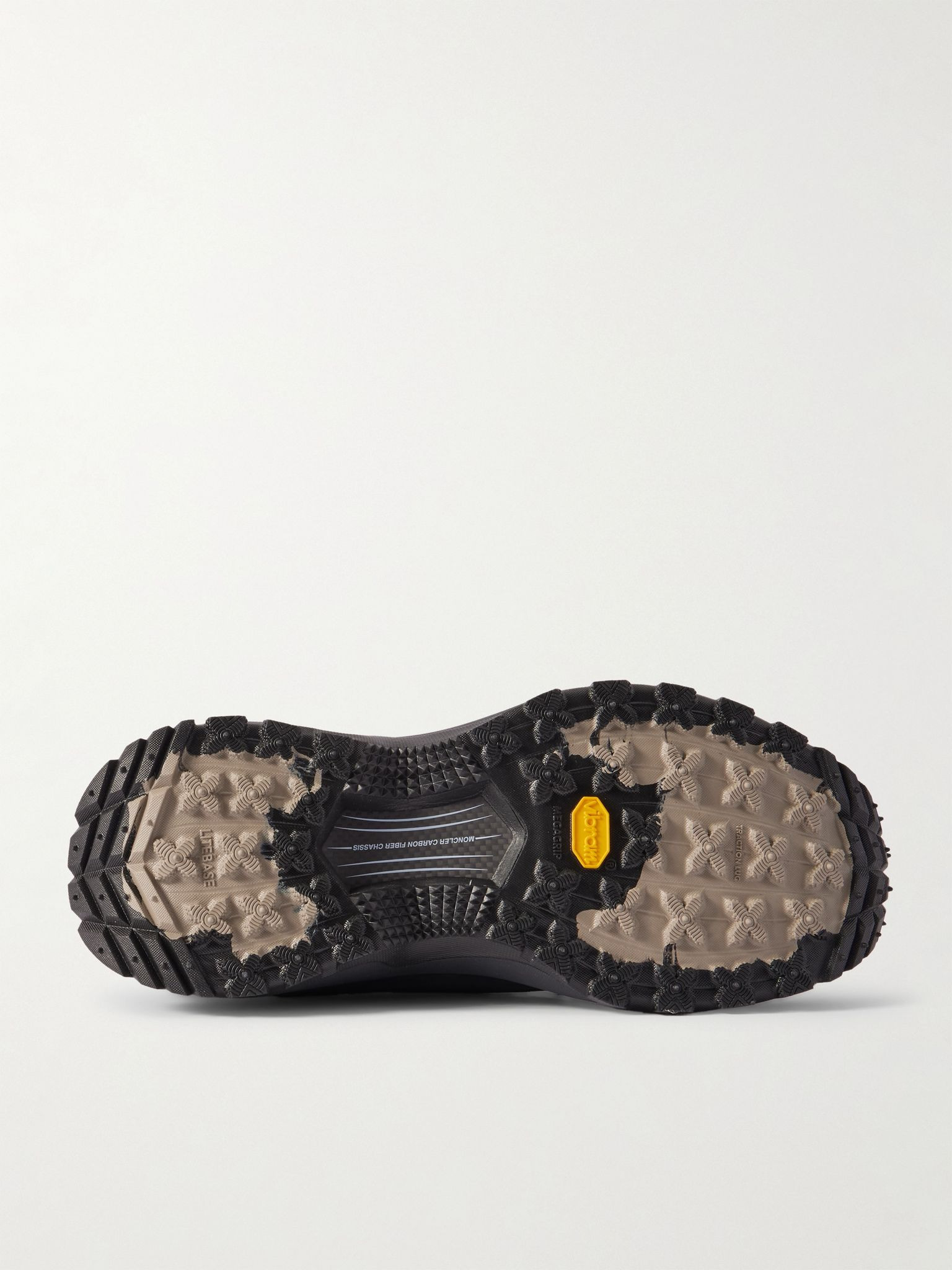 Trailgrip Lite 3 Rubber-Trimmed Nubuck and Brushed-Suede Sneakers Black - 3