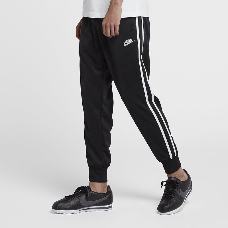 Nike Knit Casual Bundle Feet Sports Long Pants Black AR2256-010 - 3