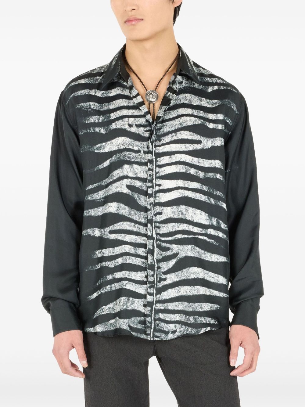 silk shirt - 2