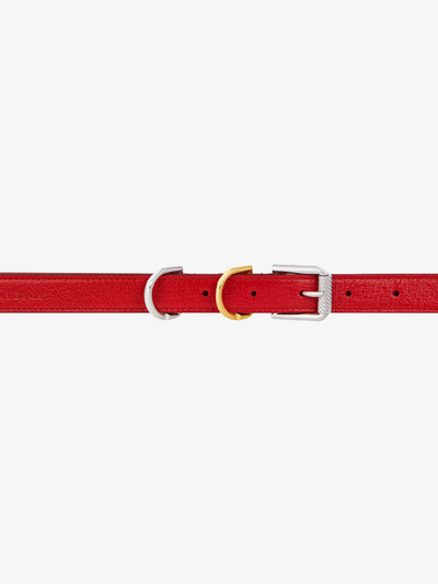 Givenchy VOYOU BELT IN LEATHER outlook