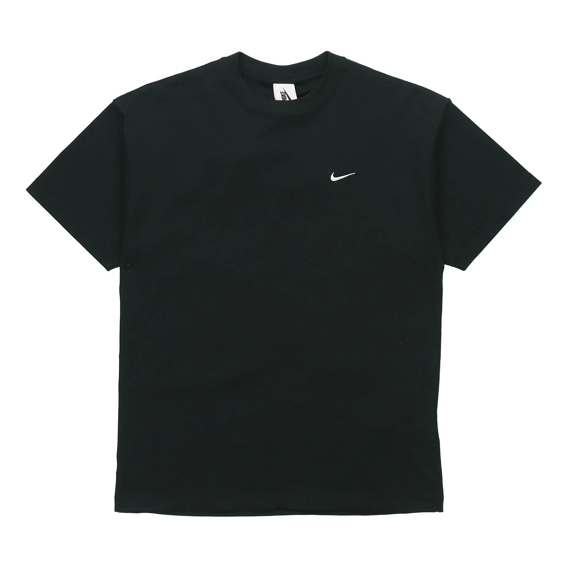 Nike Lab Solo Swoosh Basic Sports Short Sleeve Black DA0321-010 - 1