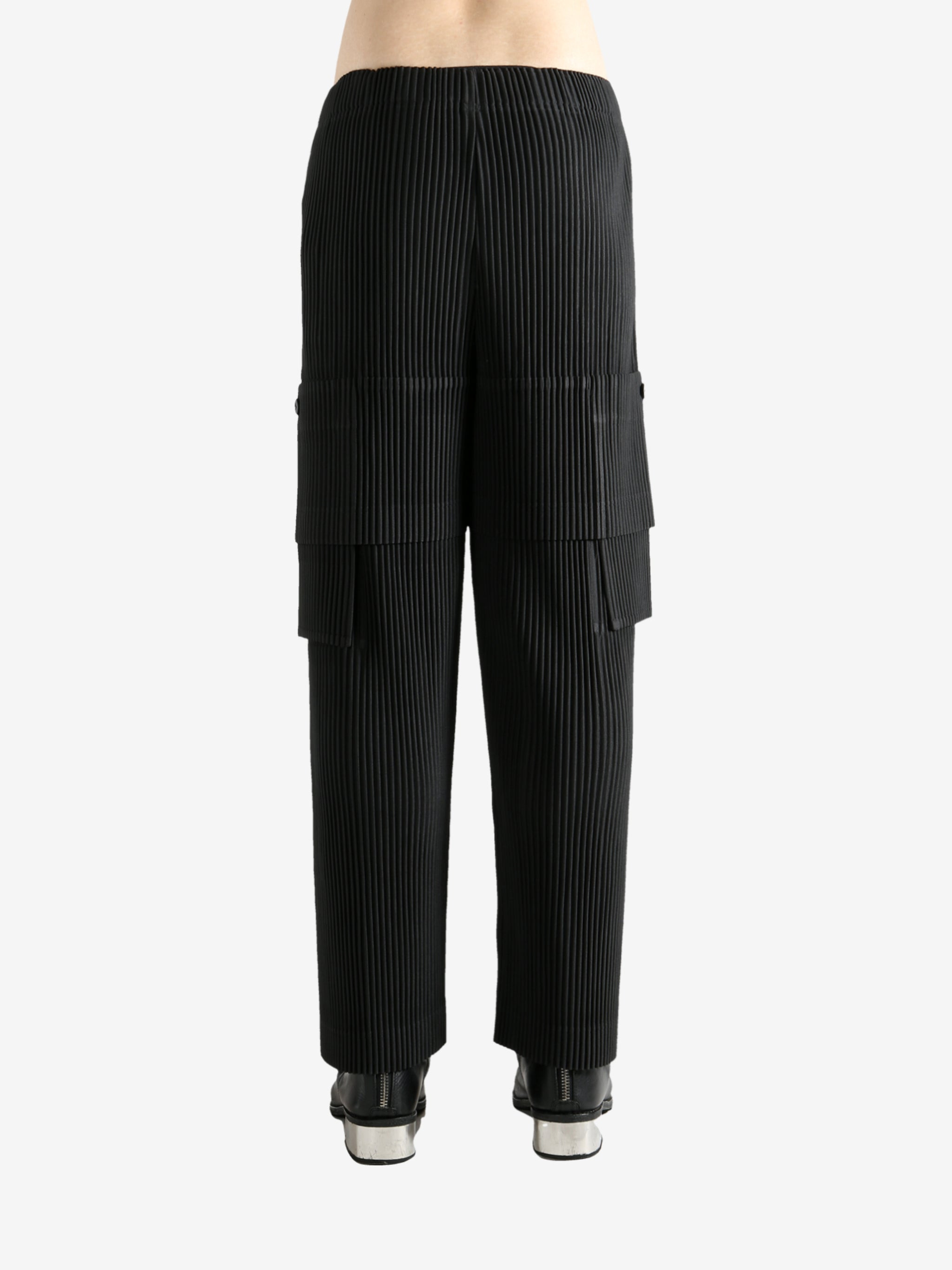 HOMME PLISSE ISSEY MIYAKE - Men Multi-Pocket Pants - 3