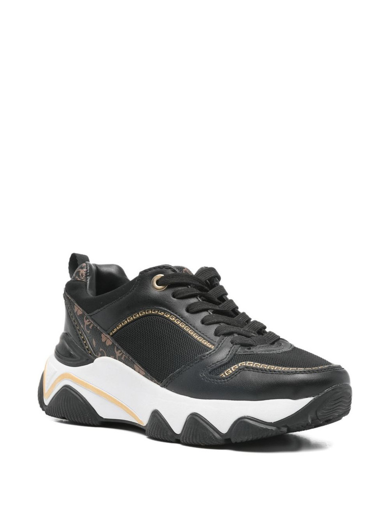 GUESS USA logo pattern sneakers outlook