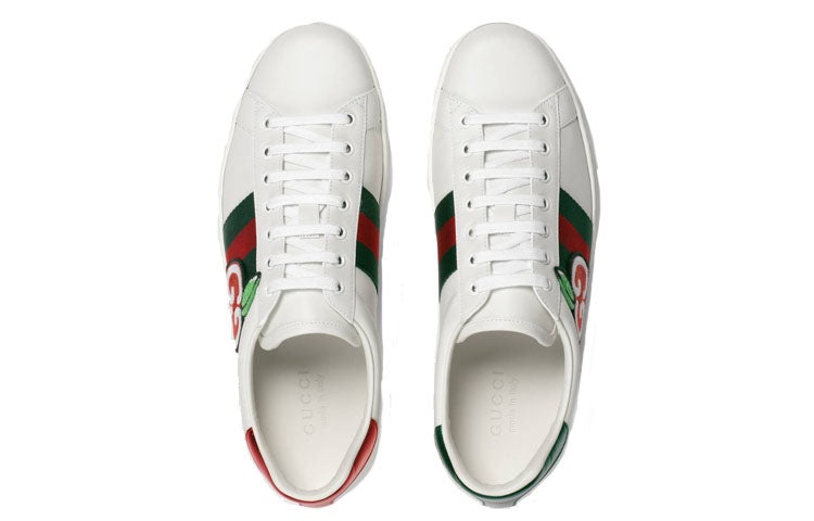 Gucci Ace Low 'GG Apple Patch - White' 611376-DOPE0-9064 - 3