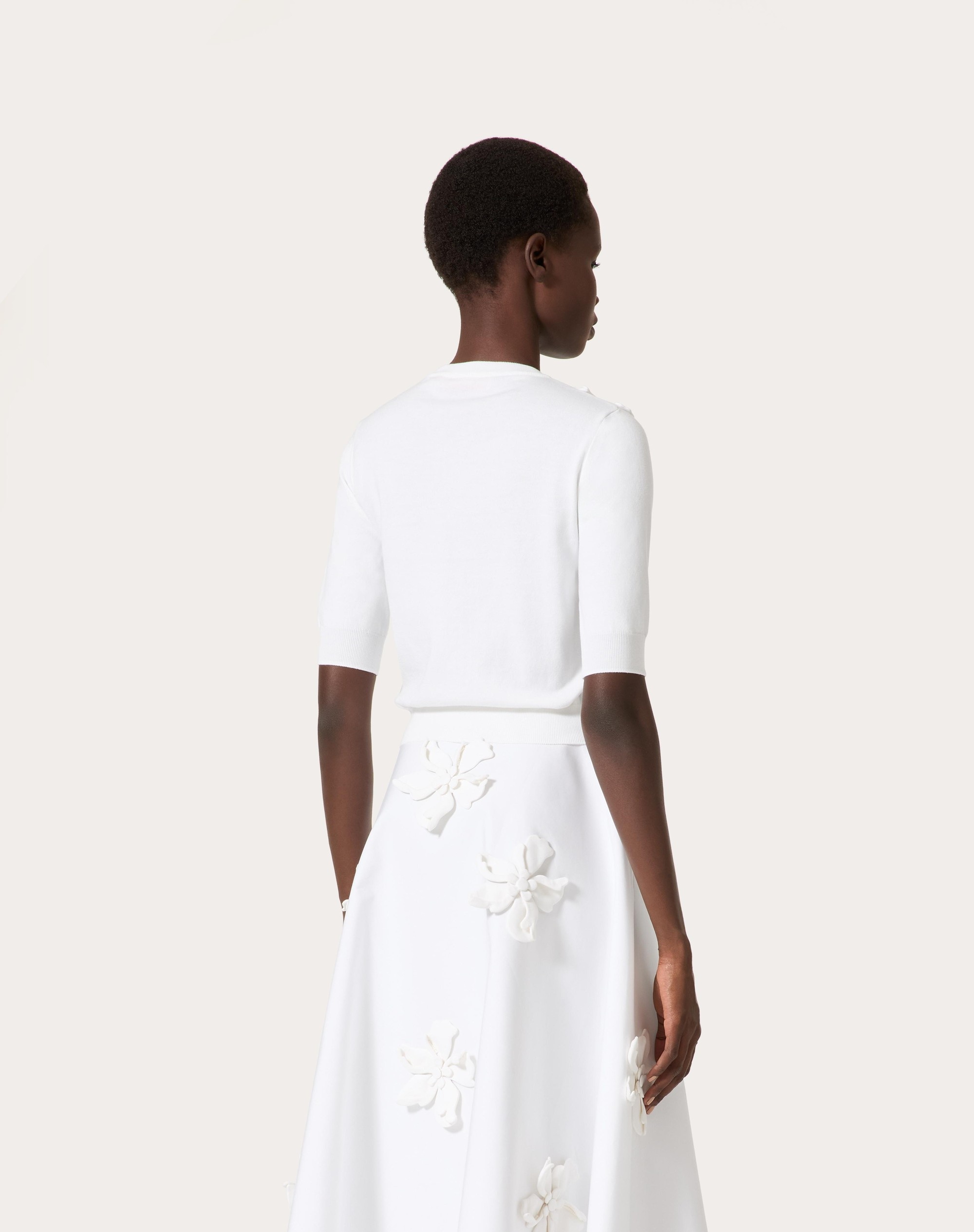 EMBROIDERED COTTON CARDIGAN - 4