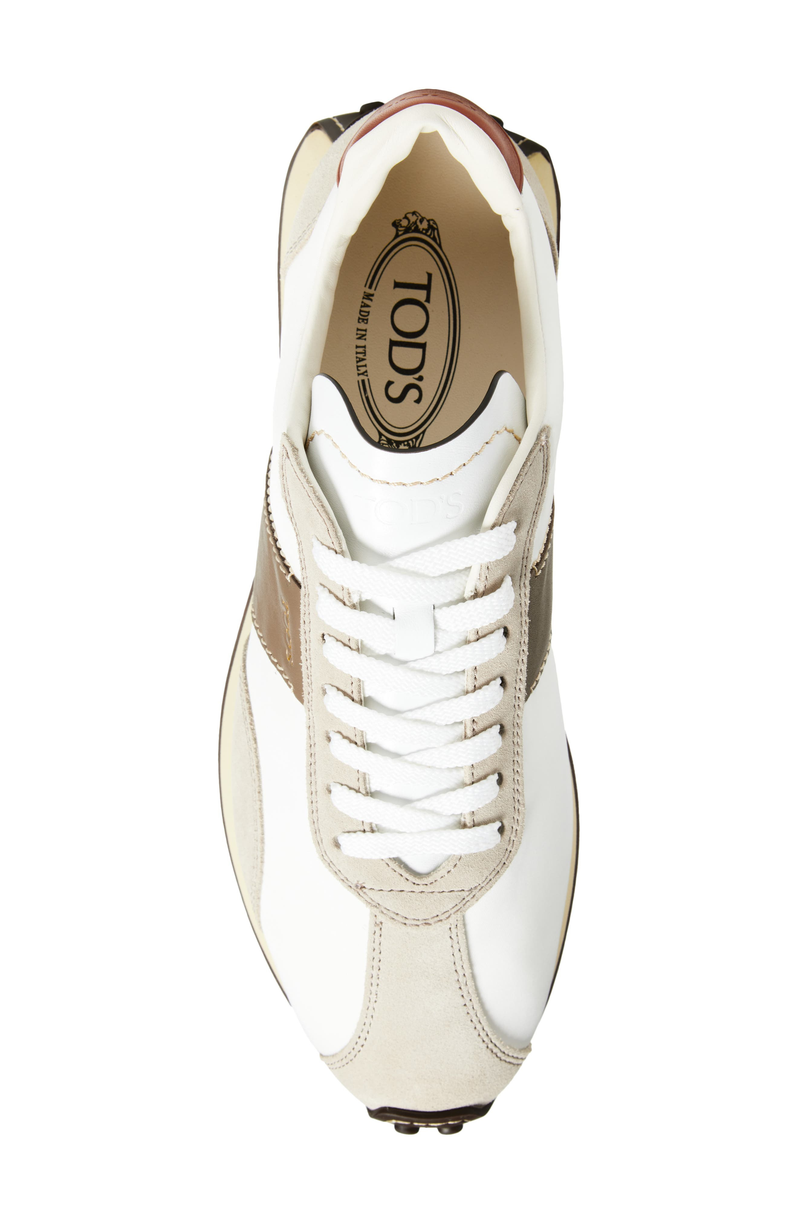 Tod's Sportivo Active Colorblock Sneaker in Mastice/Argilla/Bruciato at Nordstrom - 5