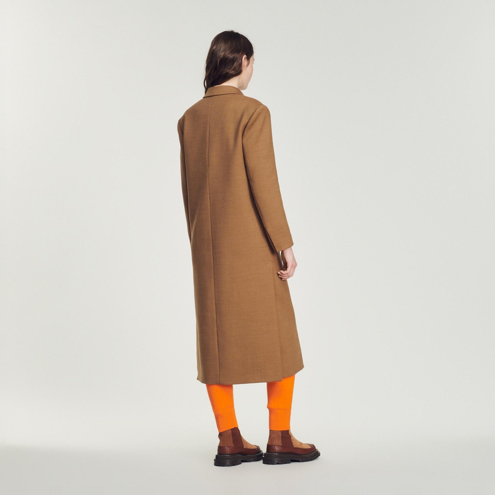 Oversized straight-cut coat - 6