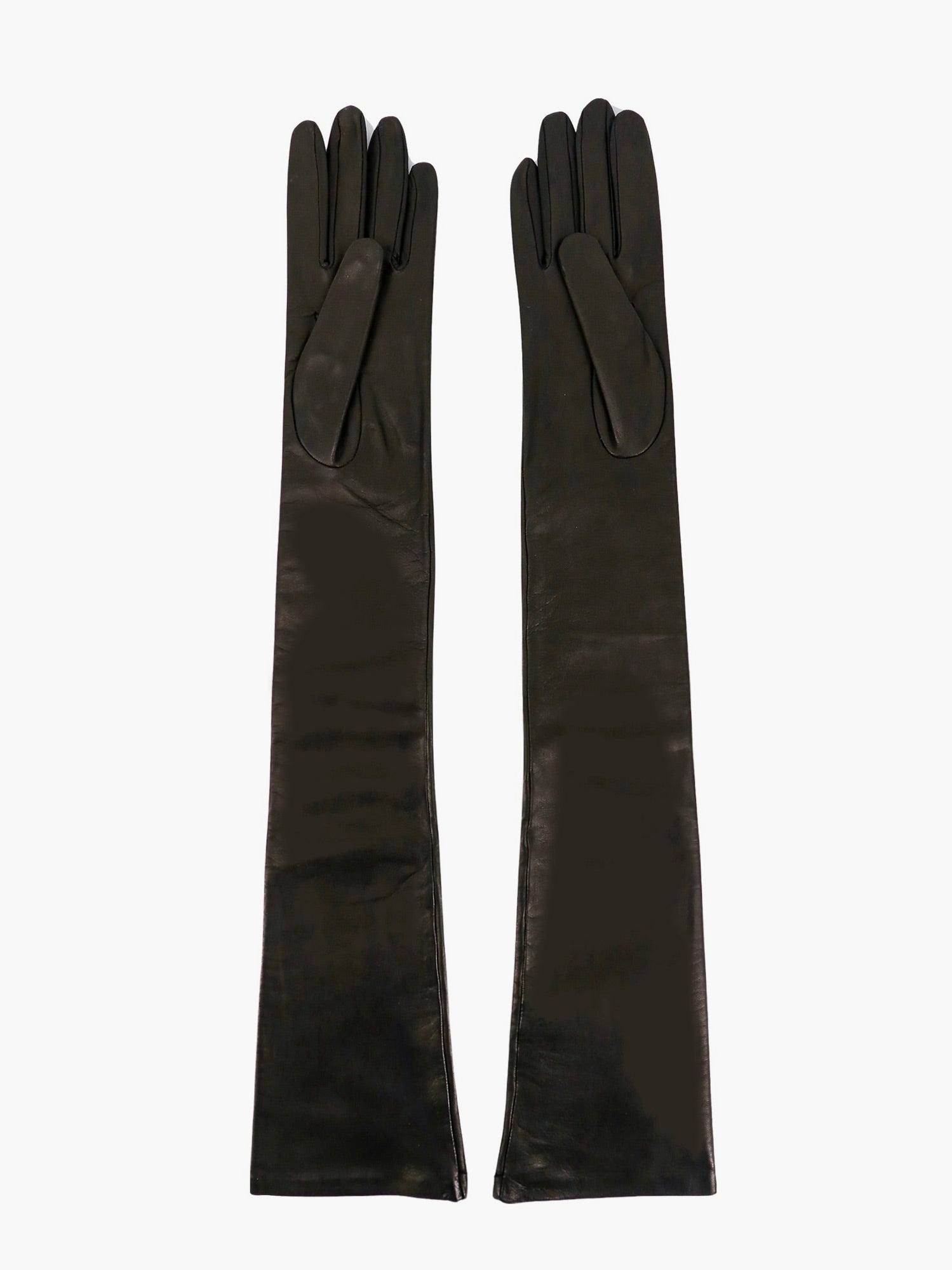 Max Mara Woman Gloves Woman Black Gloves - 2