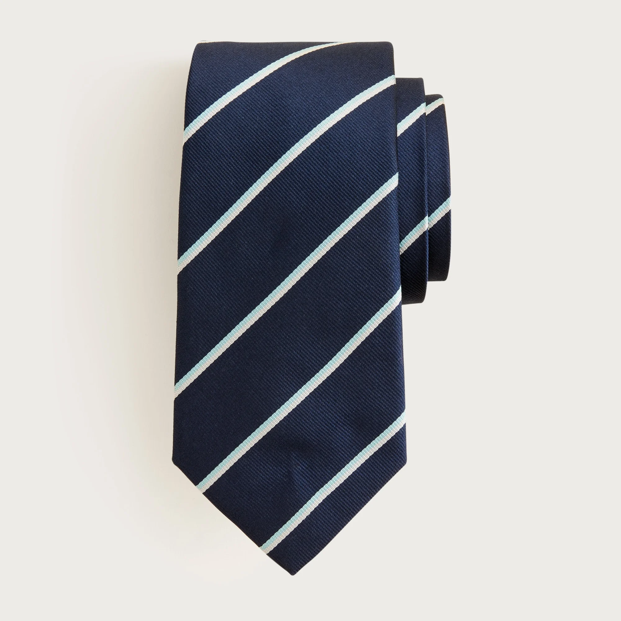 English silk striped tie - 1